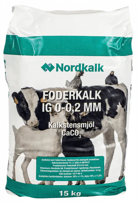 Huvudbild Foderkalk 15 kg